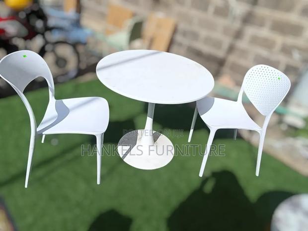 White Set Dining for Two