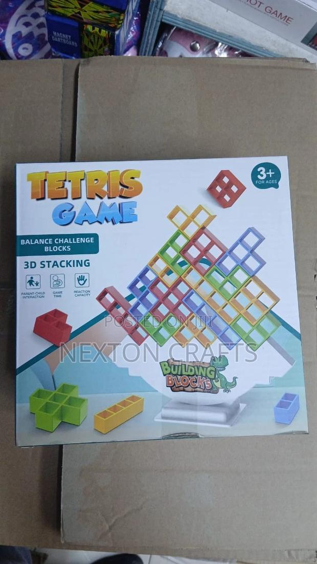 Tetris Puzzle Stacking Toys (48 Pcs) - thumbnail 3