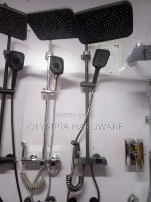 Piano Shower Mixer +Digital Display With Led Light