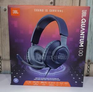 JBL Quantum 100 Wired Gaming Headphones - thumbnail 2