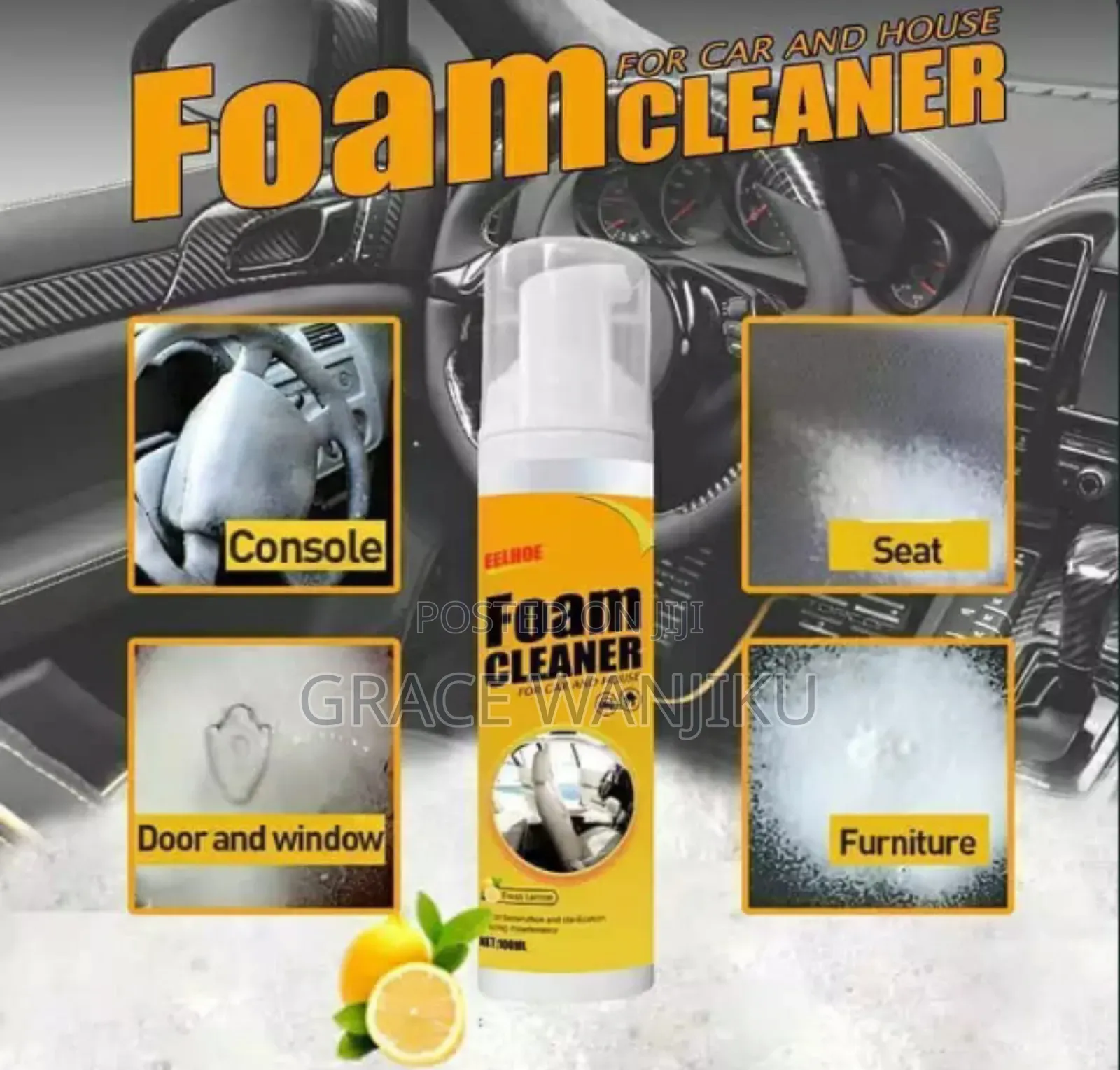*Foam Cleaner 100mls Multipurpose