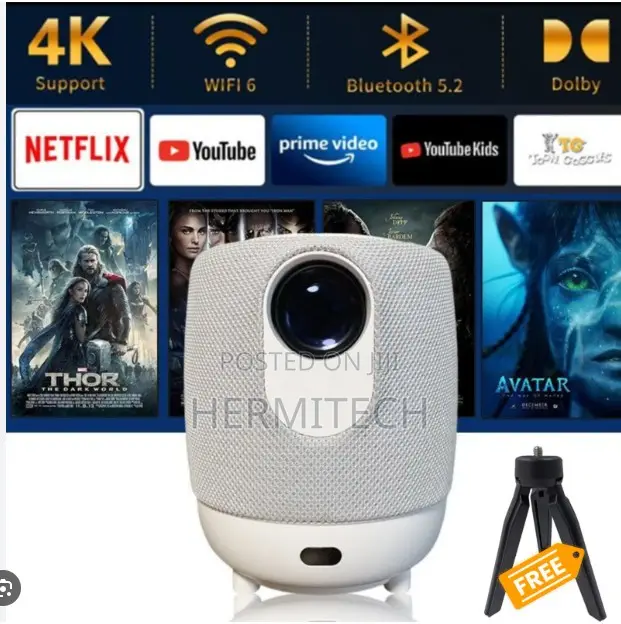 H9 202 New Release Hd 1080p Smart LCD Android Projector