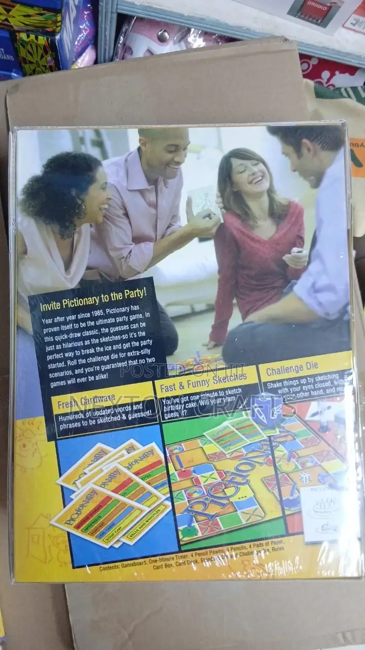 Pictionary Teams Board Game