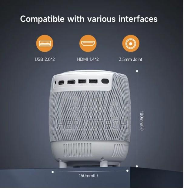 H9 Meterle Android 11 Full Hd Projector Native 1080p  - thumbnail 2