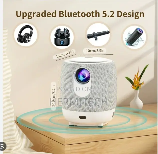 H9 Meterle Android 11 Full Hd Projector Native 1080p 