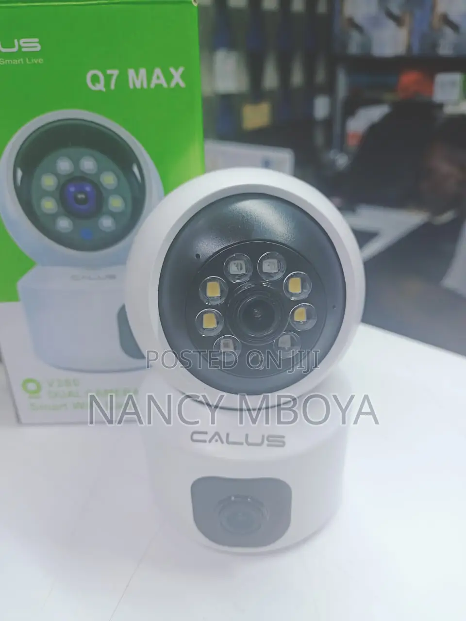 Smart Net Wifi Dual Lens CCTV Camera