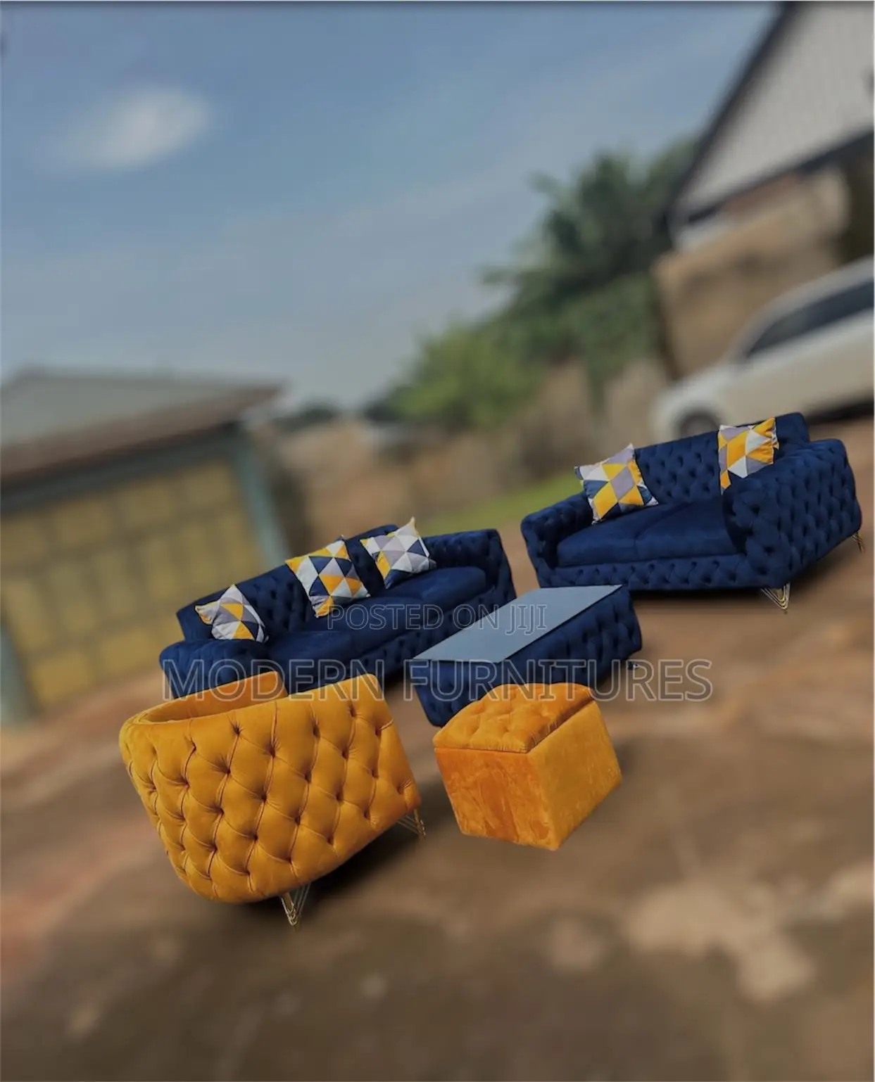 Luxurious 6 Seater Chesterfield Sofa