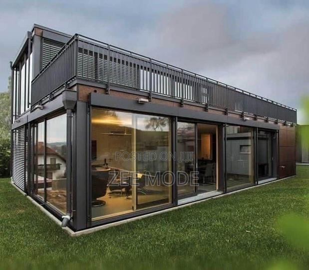 Sustainable 40ft Shipping Container Home - main view