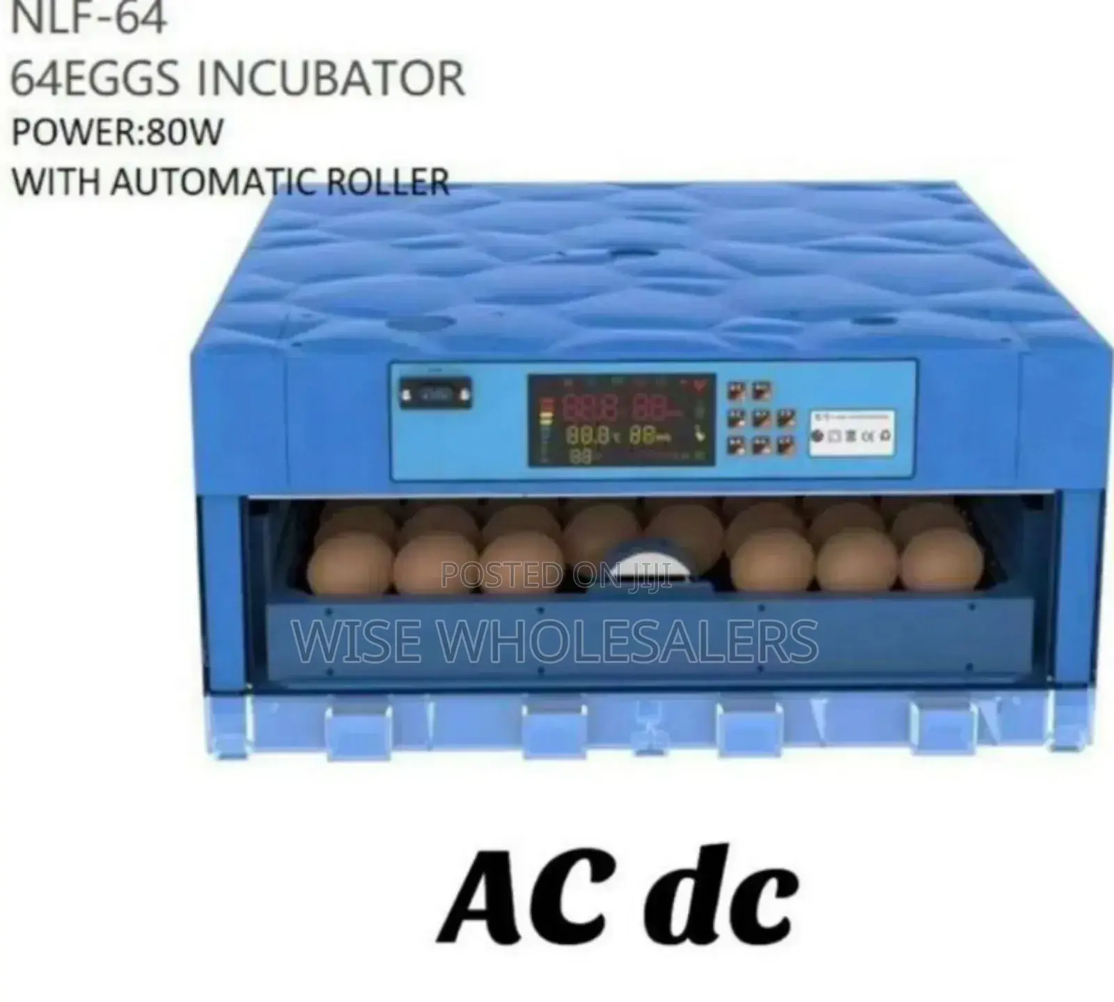 64eggs Egg Incubator With Automatic Roller Available