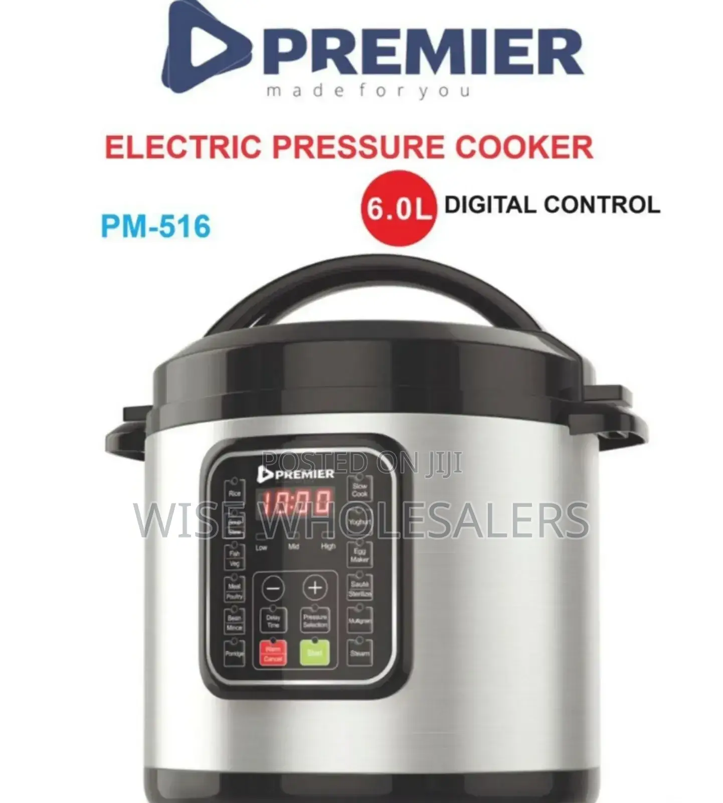 Premier Electric Pressure Cooker 6l Digital Control