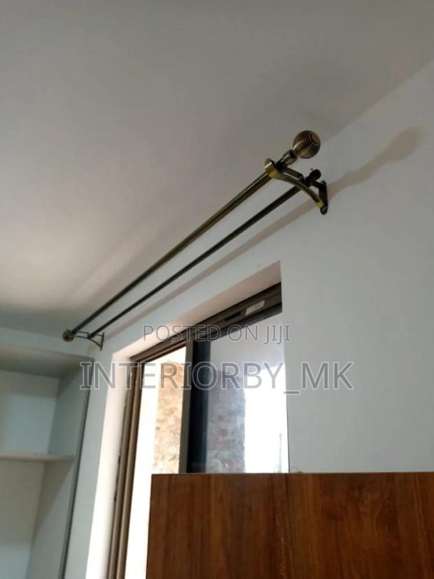 Double Curtain Rods