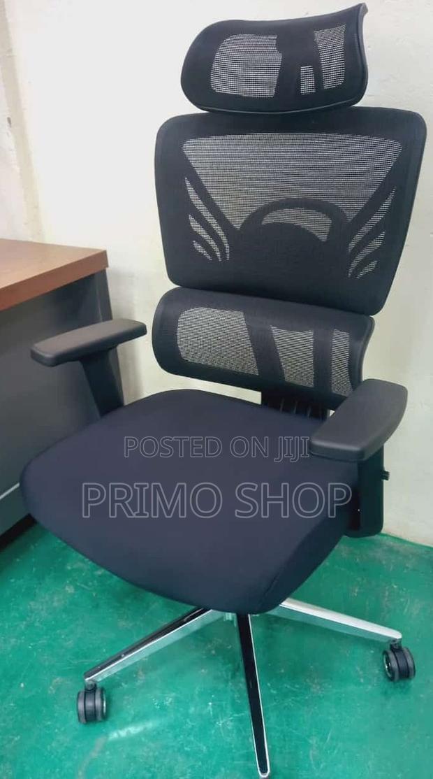 Office Chair; Orthopedic Back Contour Office Chair
