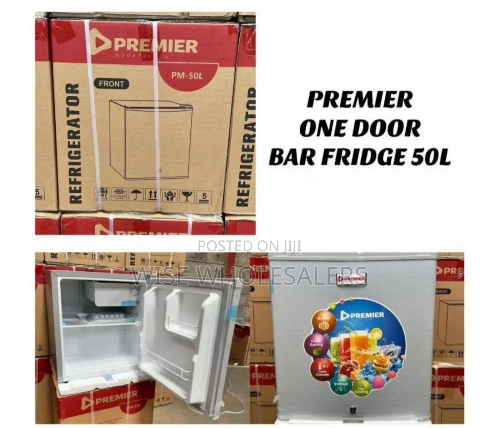 Premier One Door 50l Bar Fridge