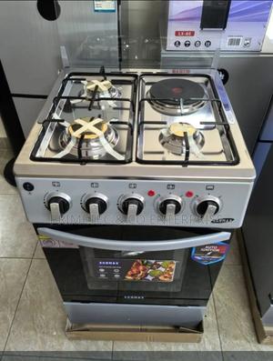 50*55 Ecomax 3+1 Standing Cooker With Electric Oven - thumbnail 2