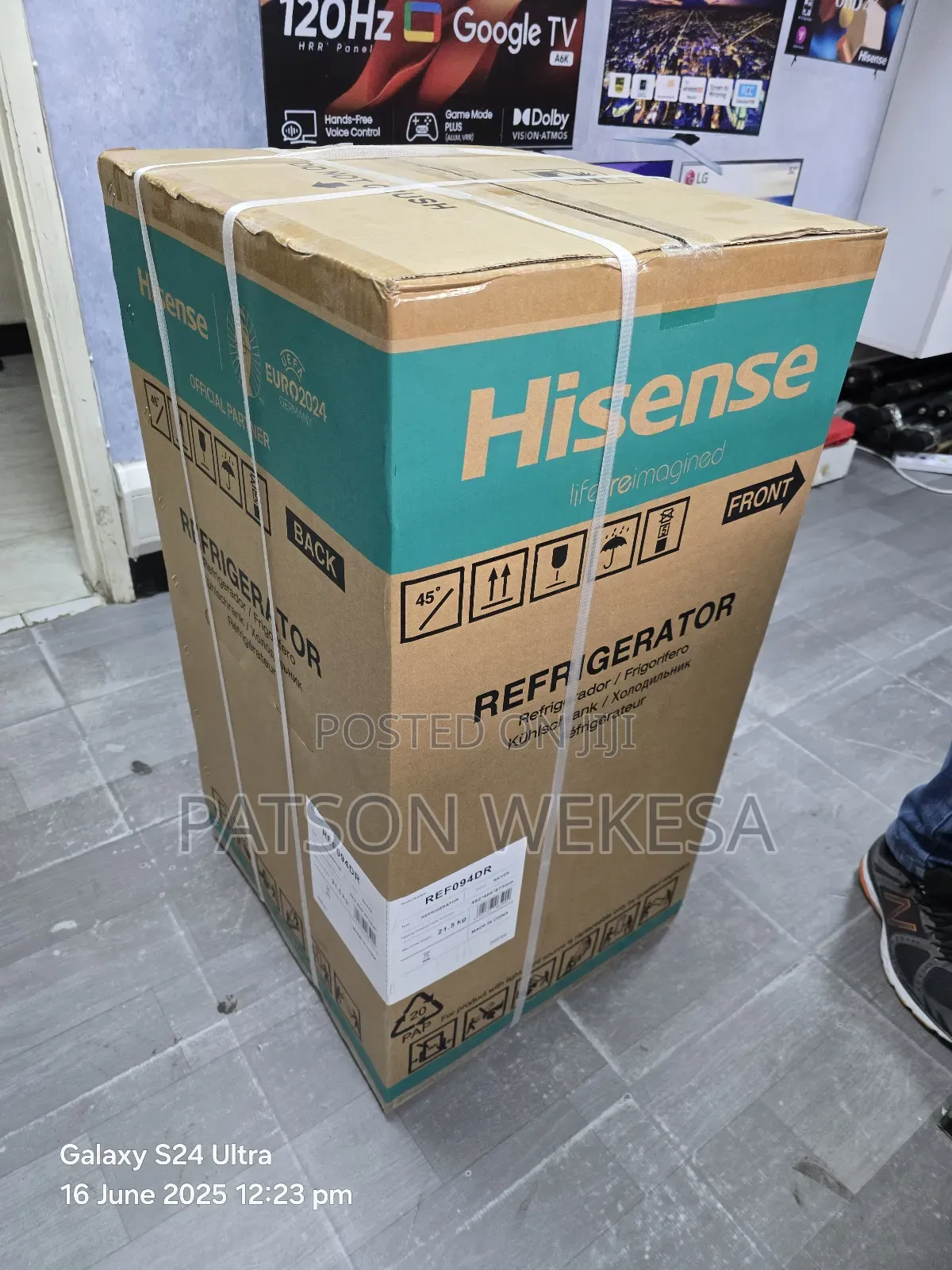 Hisense 94l Single Door Fridge Ref094dr