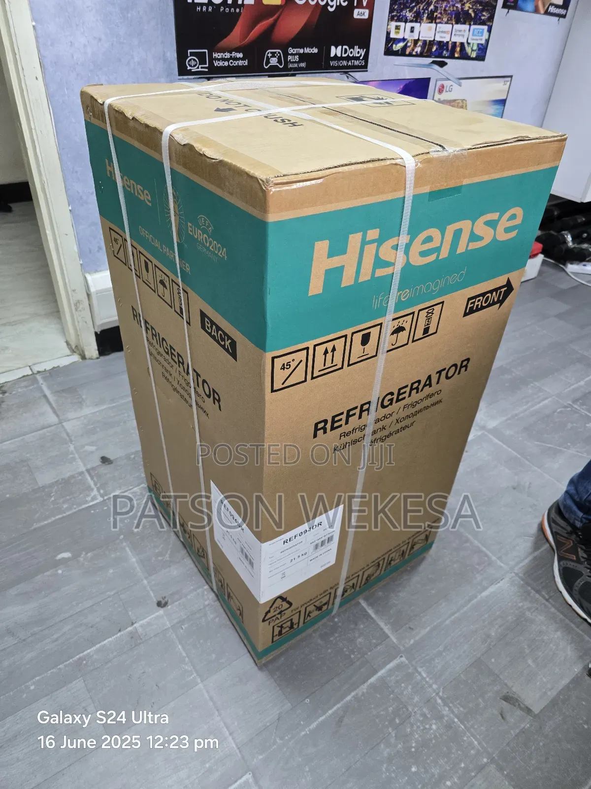 Hisense 94l Single Door Fridge Ref094dr