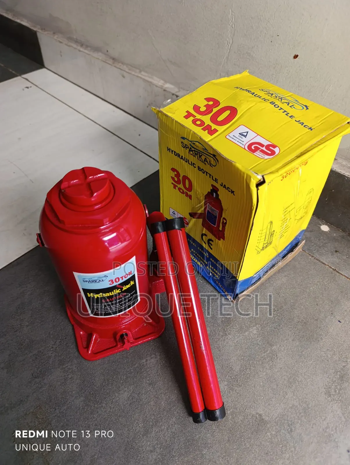 30t Bottle Jack / 30 Ton Industrial Grade Hydraulic Tool