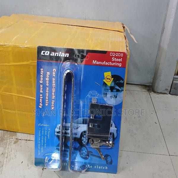 Stainless Steel Brake Pedal Lock Security Car Auto Clutch