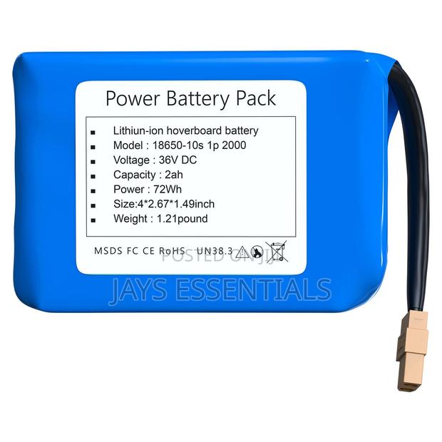 36v Hoverboard Battery - main view