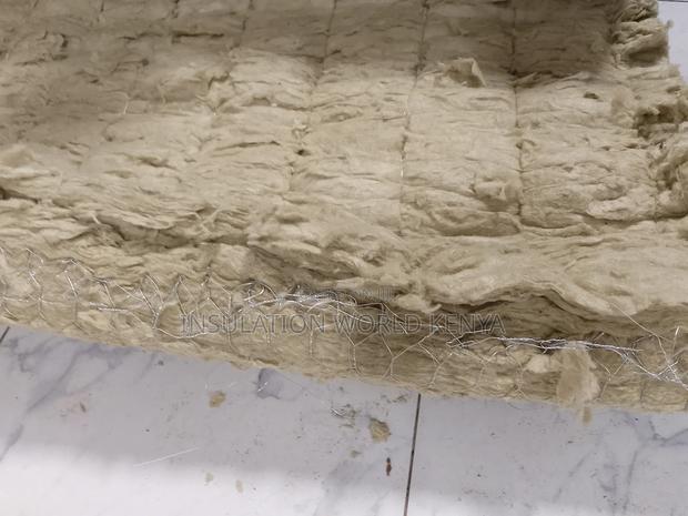 Rockwool Insulation Blanket With Wiremesh 3m×1m×100mm - thumbnail 3