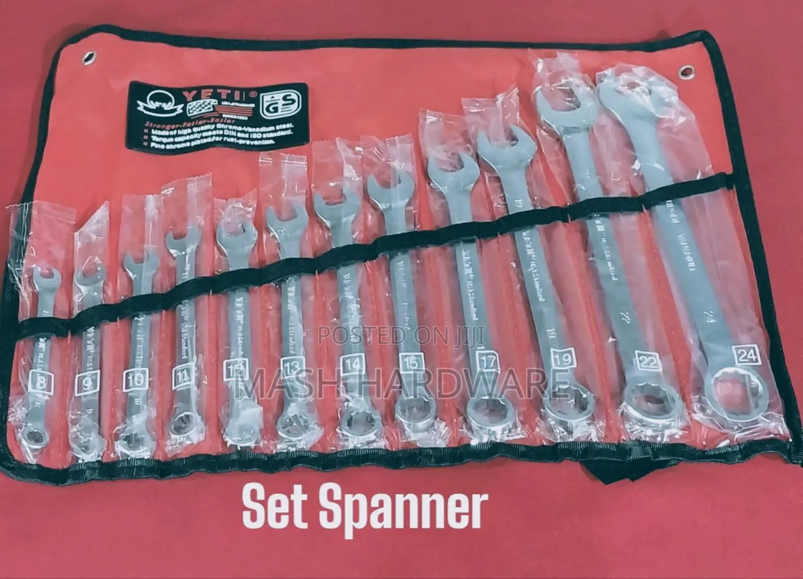 12pcs Spanner Set