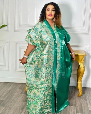 Original Brocade Material Nigerian Bou Bou Free Size