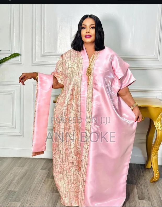 Original Brocade Material Nigerian Bou Bou Free Size - thumbnail 10