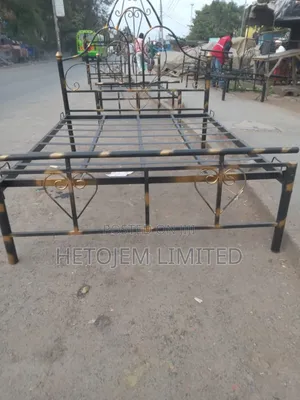 Kitanda Cha Chuma (Single Bed)-5×6ft