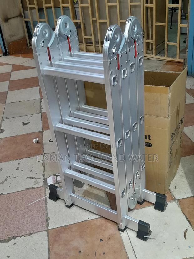 Toughest Aluminium Ladder 12ft Long - main view