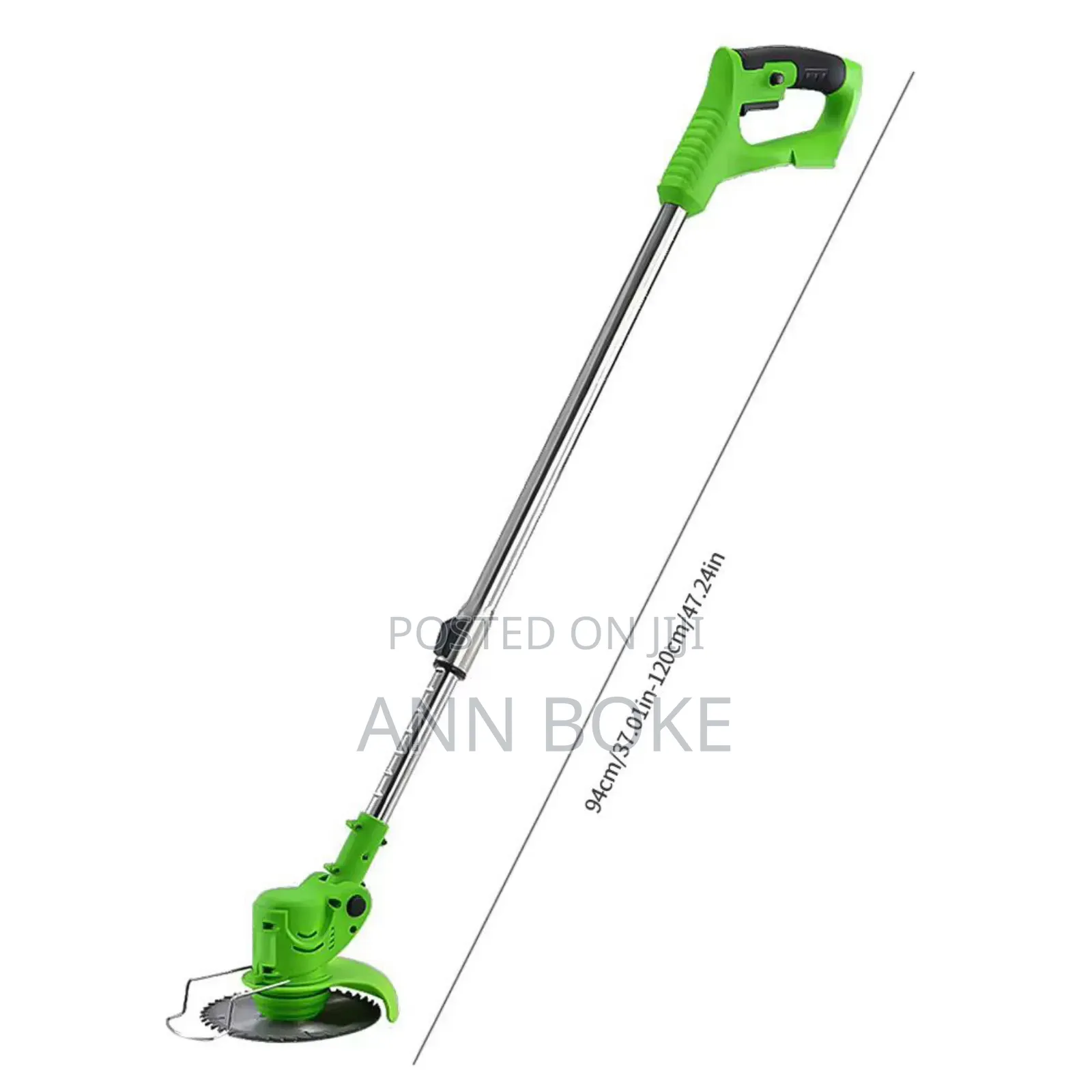 Cordless Electric Lawn Mower Foldable Adjustable Trimme
