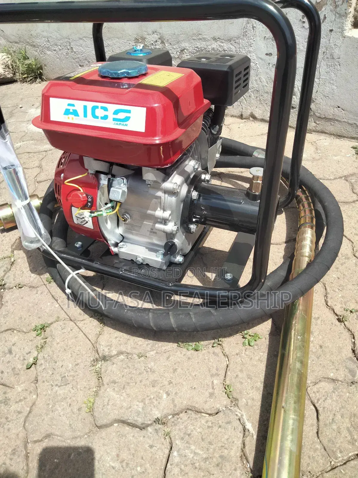 Powerful 45mm Poker Aico Concrete Mixers