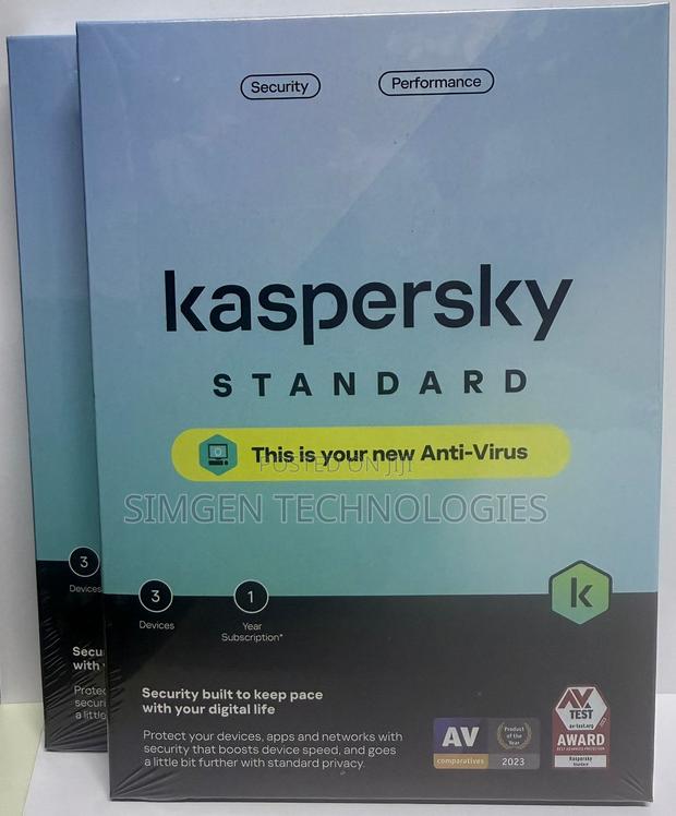 Kaspersky Standard 3 Users - main view