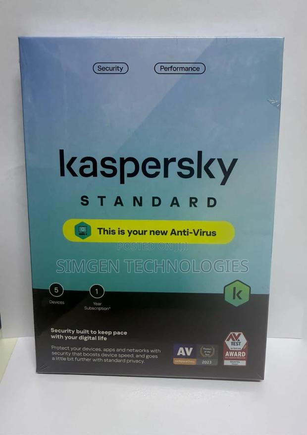 Kaspersky Standard 5 User - main view