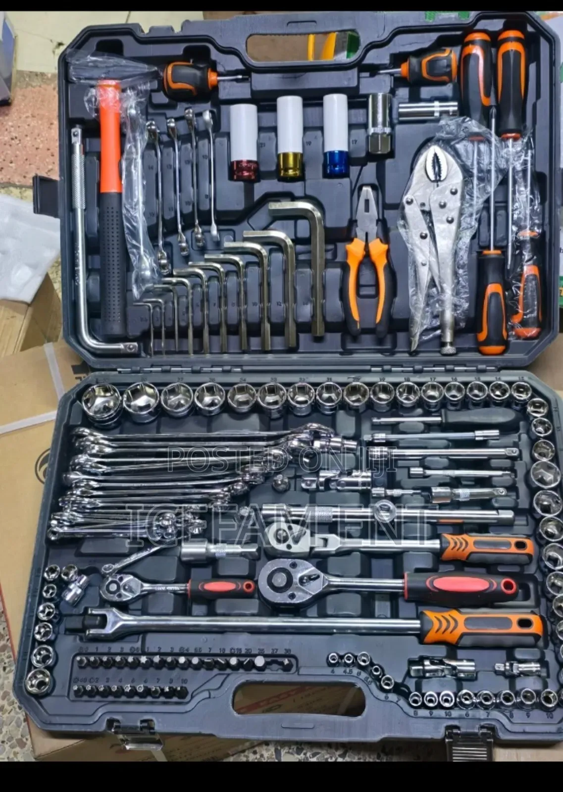 142pcs Mechanical Tool Box