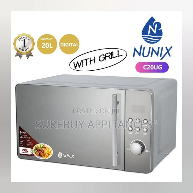 New Model 20 Litres Nunix Digital Microwave With Grill - main view