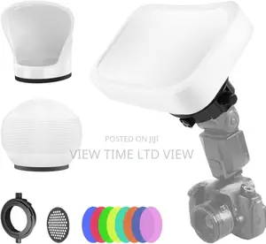 Lensgo Professional Flash Kit Flash Diffuser
