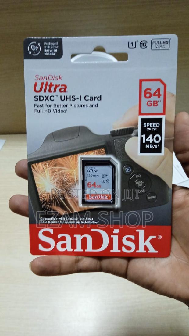 Sandisk Ultra SDXC Uhs-I Card 64gb