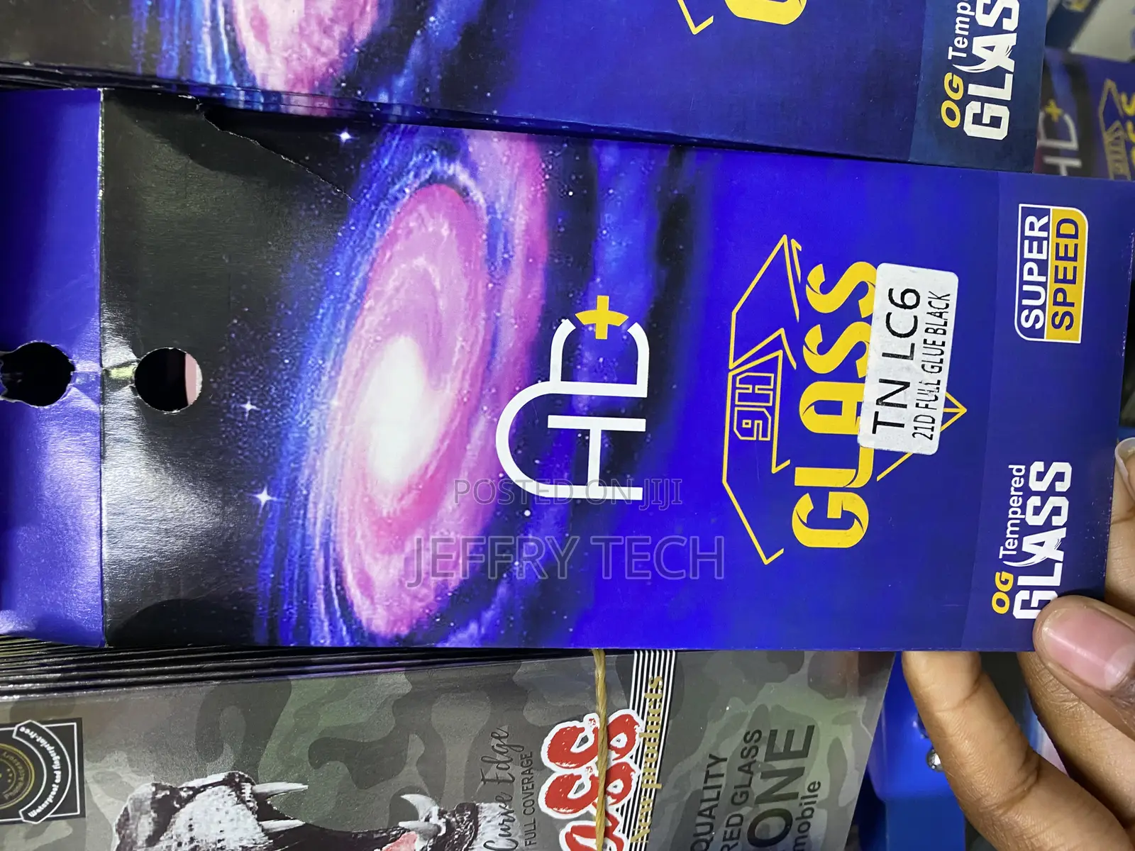 Tqlgy Screen Protector iPhone 15 Pro Anti-Spy Tempered Glass
