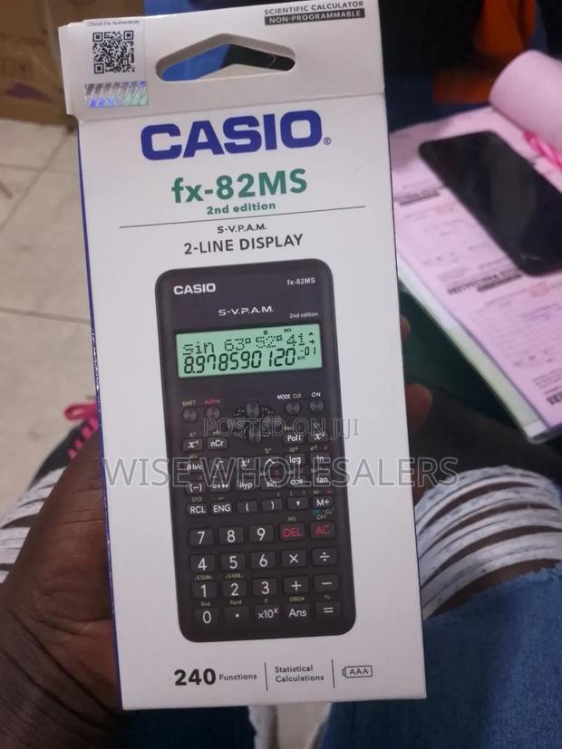 2 Line Display 240 Functions Casio Fx 82ms - main view