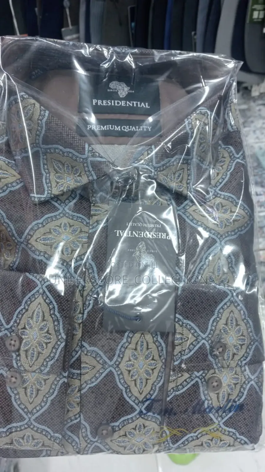 Executive Men Printed Presidential Shirts