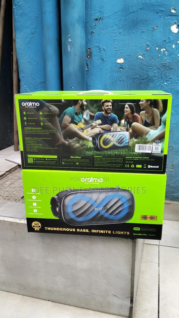Oraimo Space Box Pro Portable Bluetooth Speaker - thumbnail 3