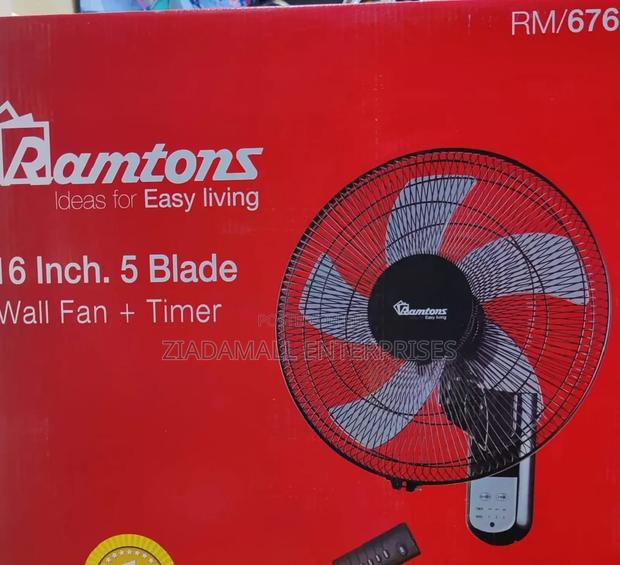 Ramtons Wall Fan 16 Inches Wall Fan