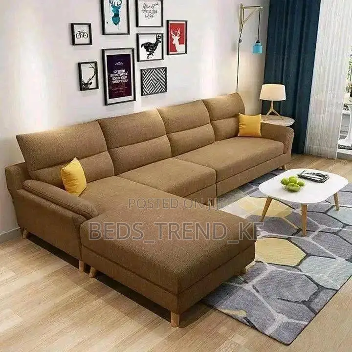 6 Seater L Seat Sofa
