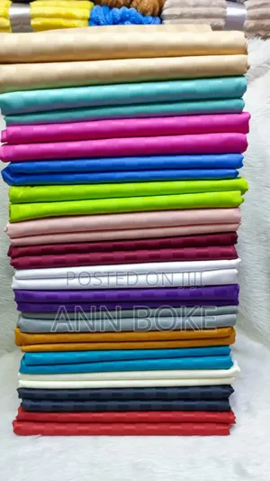  *Satin Stripped Bedsheets*
 2 Flat Bedsheets
 Size 7*8