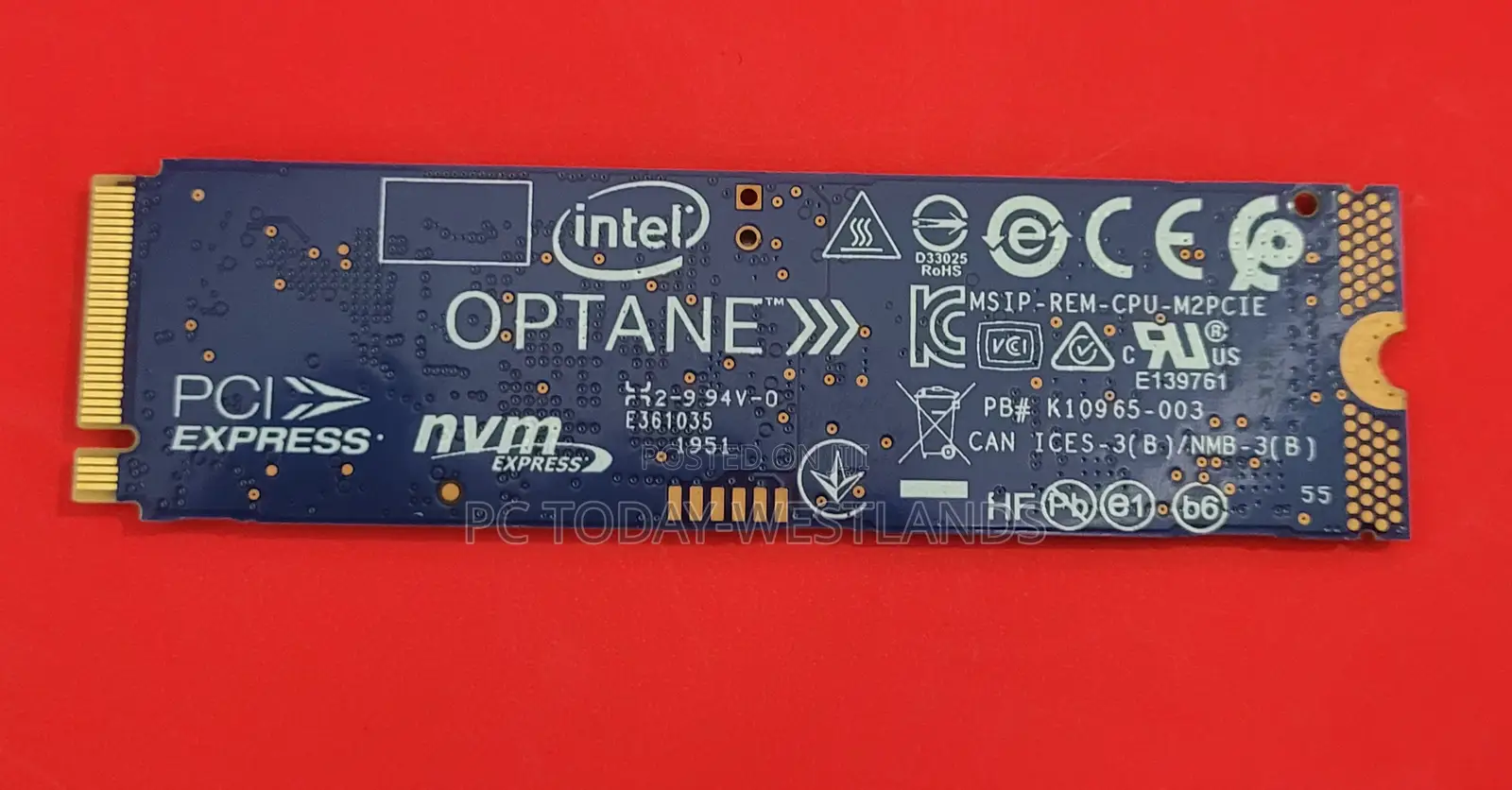Intel Optane Memory H10 32gb With SSD 512gb Internal