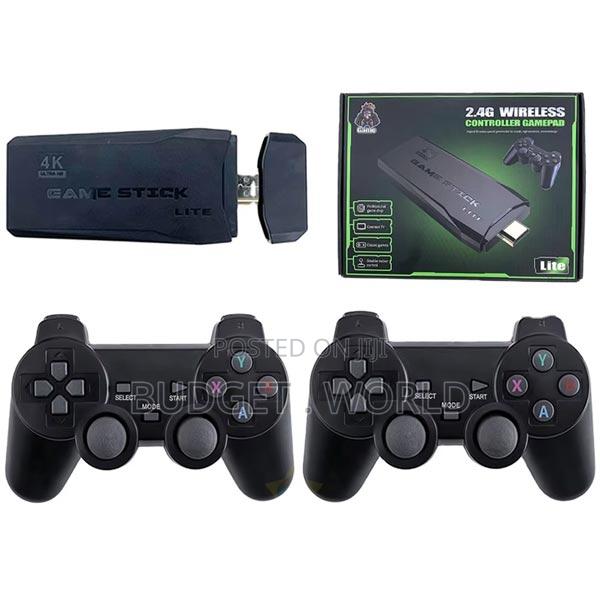 Wireless Dual Game Controller Videogame With 1000 Plus Games