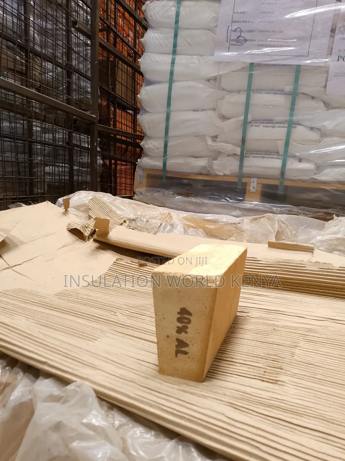 Side Arch (Tapered) Firebricks 40% Al – 230 X 115 X 75/50mm