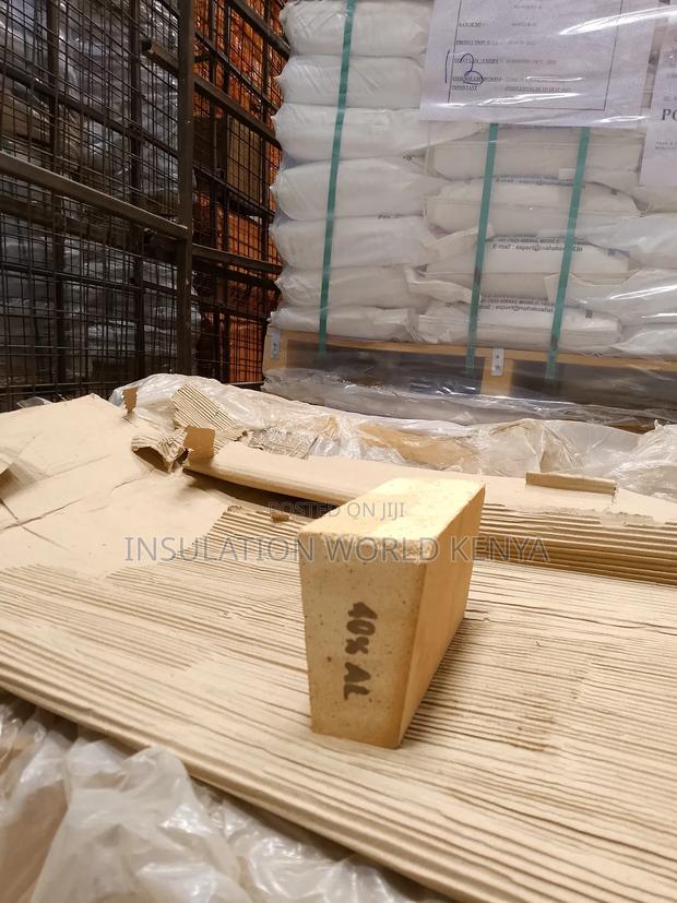 Side Arch (Tapered) Firebricks 40% Al – 230 X 115 X 75/50mm