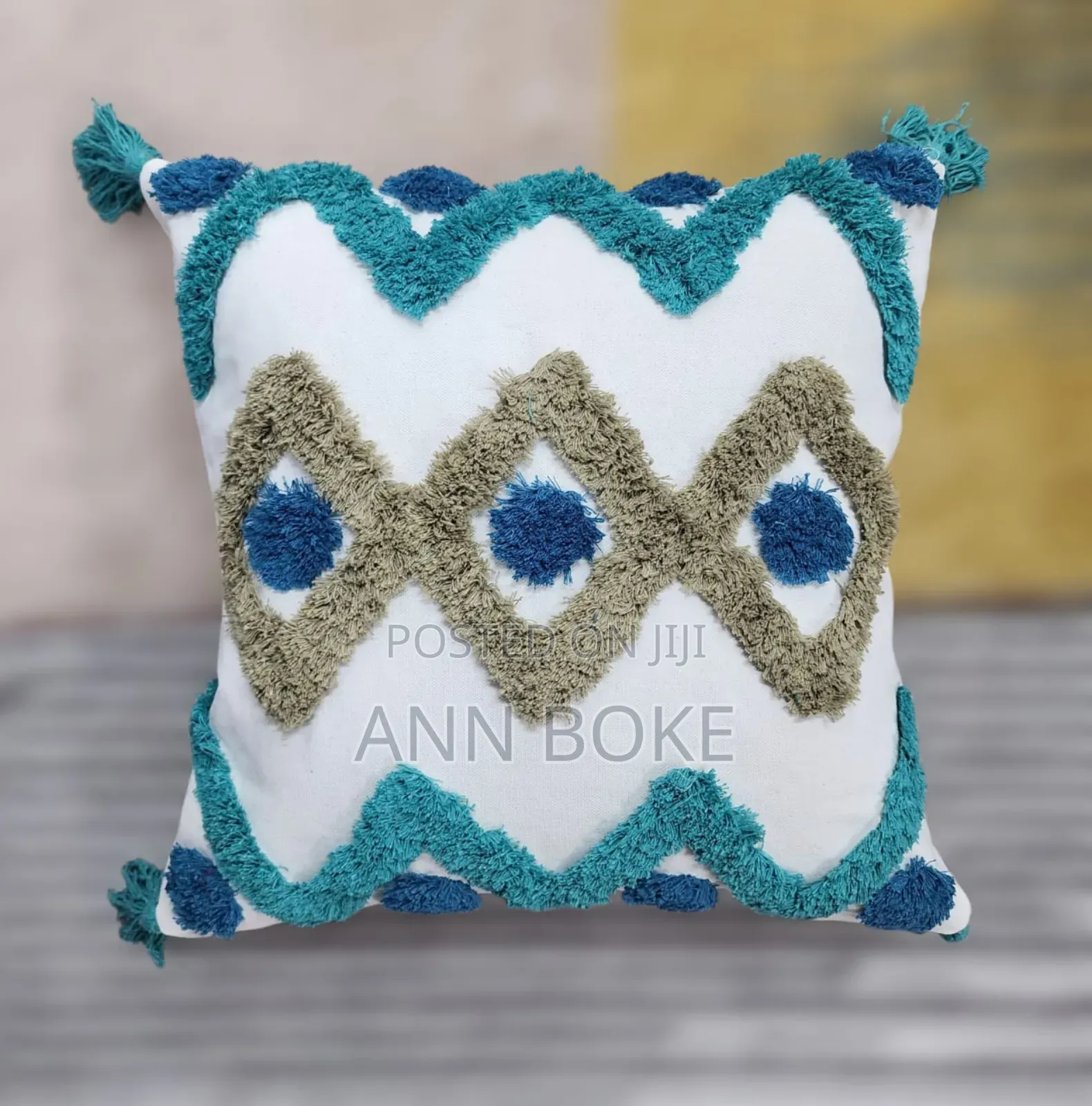 Tufted Handmade Pillow Covers
Size:Square 45x45cm
Material: