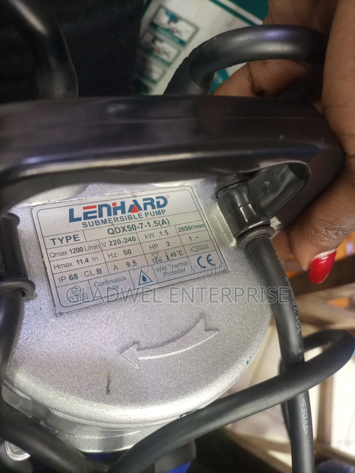 Leonhard 2hp Drainage Pump/Sewage Pump Outlet 3inch